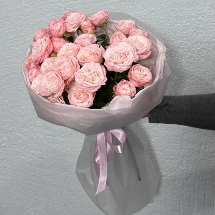 Кустовая пионовидная роза, фото 2